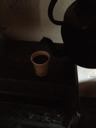 Kaffe på vedovn