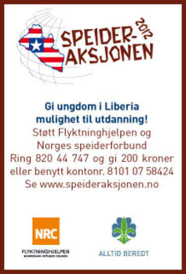 nettannonse speideraksjonen 2012 høy