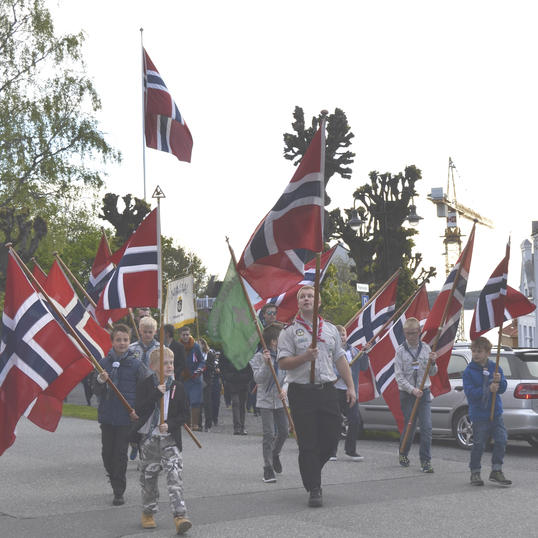 Utmarsj Biørnsborgparken 20150517