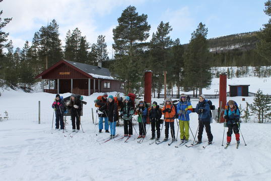 Vinterovernatting Haukruste